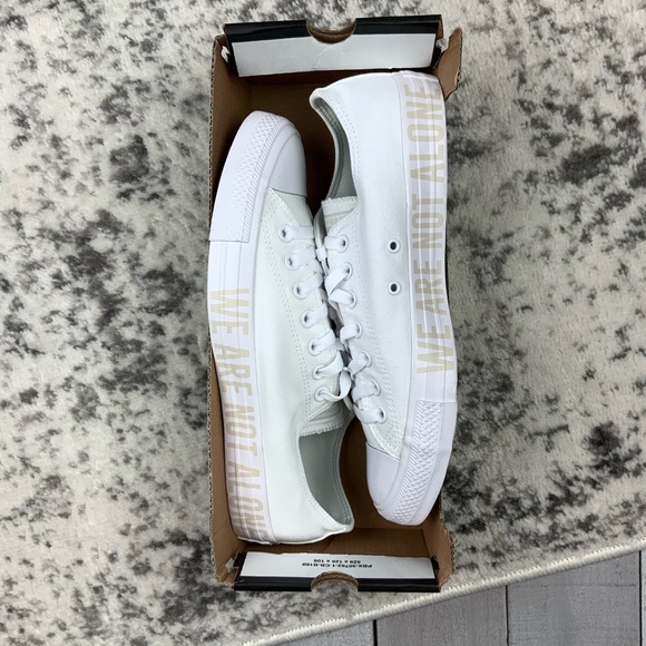 NIB Converse CTAS Ox We Are Not Alone women’s - Picture 8 of 8